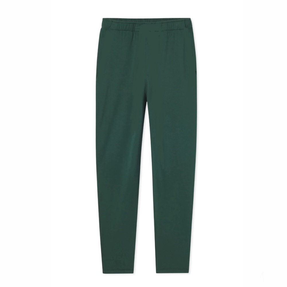 LAKE Pajamas DreamKnit Men's Bamboo Lounge Pants Forest Green Conifer XS